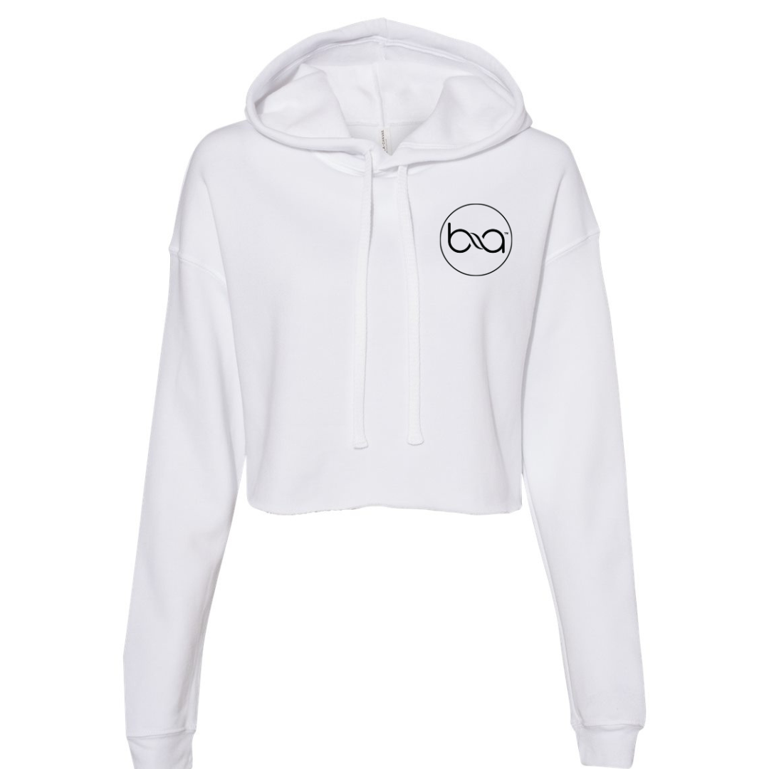 BeAthleisure Crop Fleece Hoodie