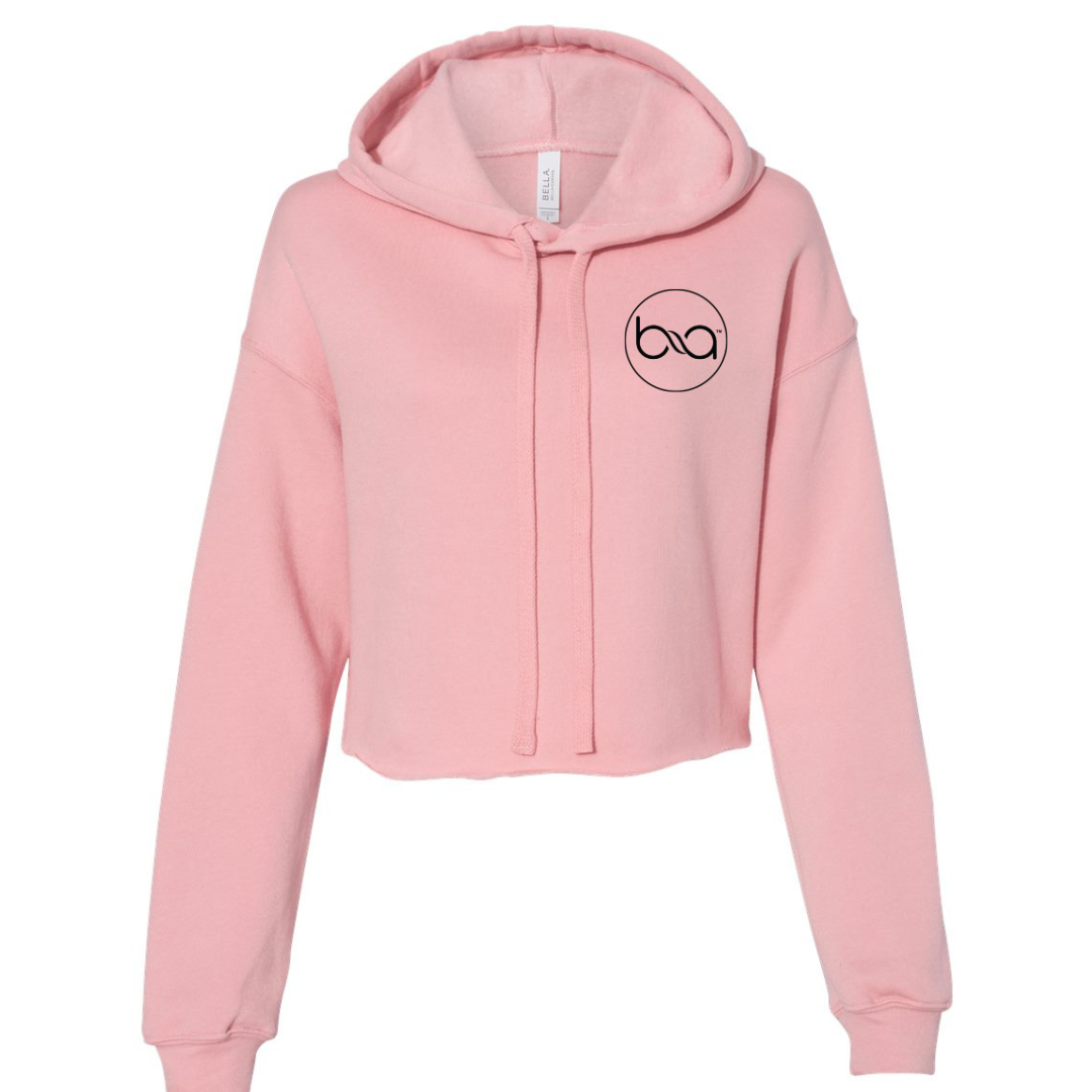 BeAthleisure Crop Fleece Hoodie